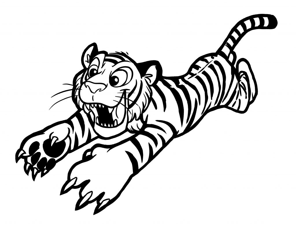 Tiger Coloring Pages Free Printable 36