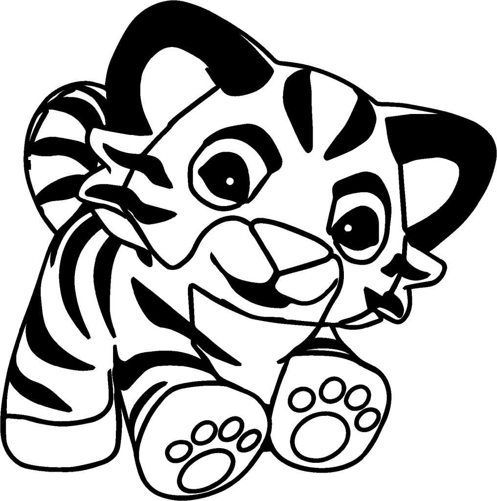 Tiger Coloring Pages Free Printable 5