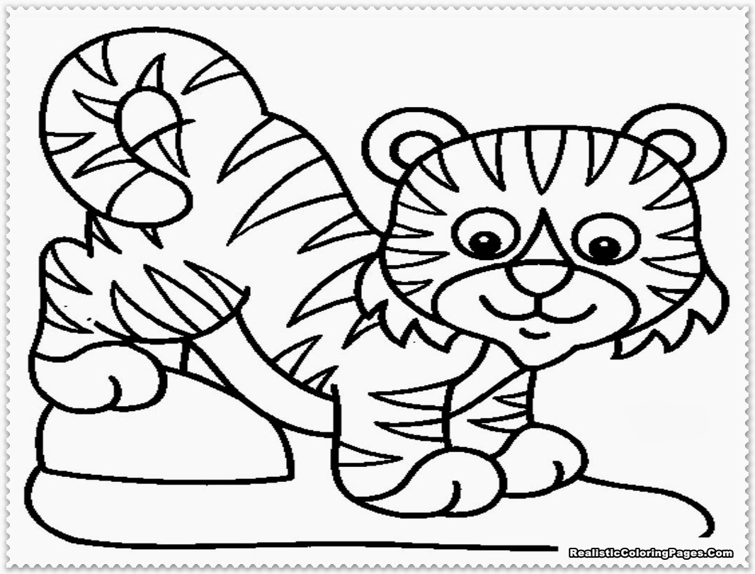 Tiger Coloring Pages Free Printable 64