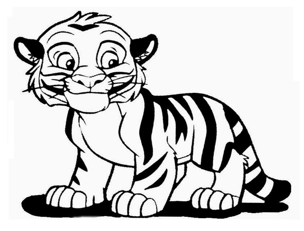 Tiger Coloring Pages Free Printable 72