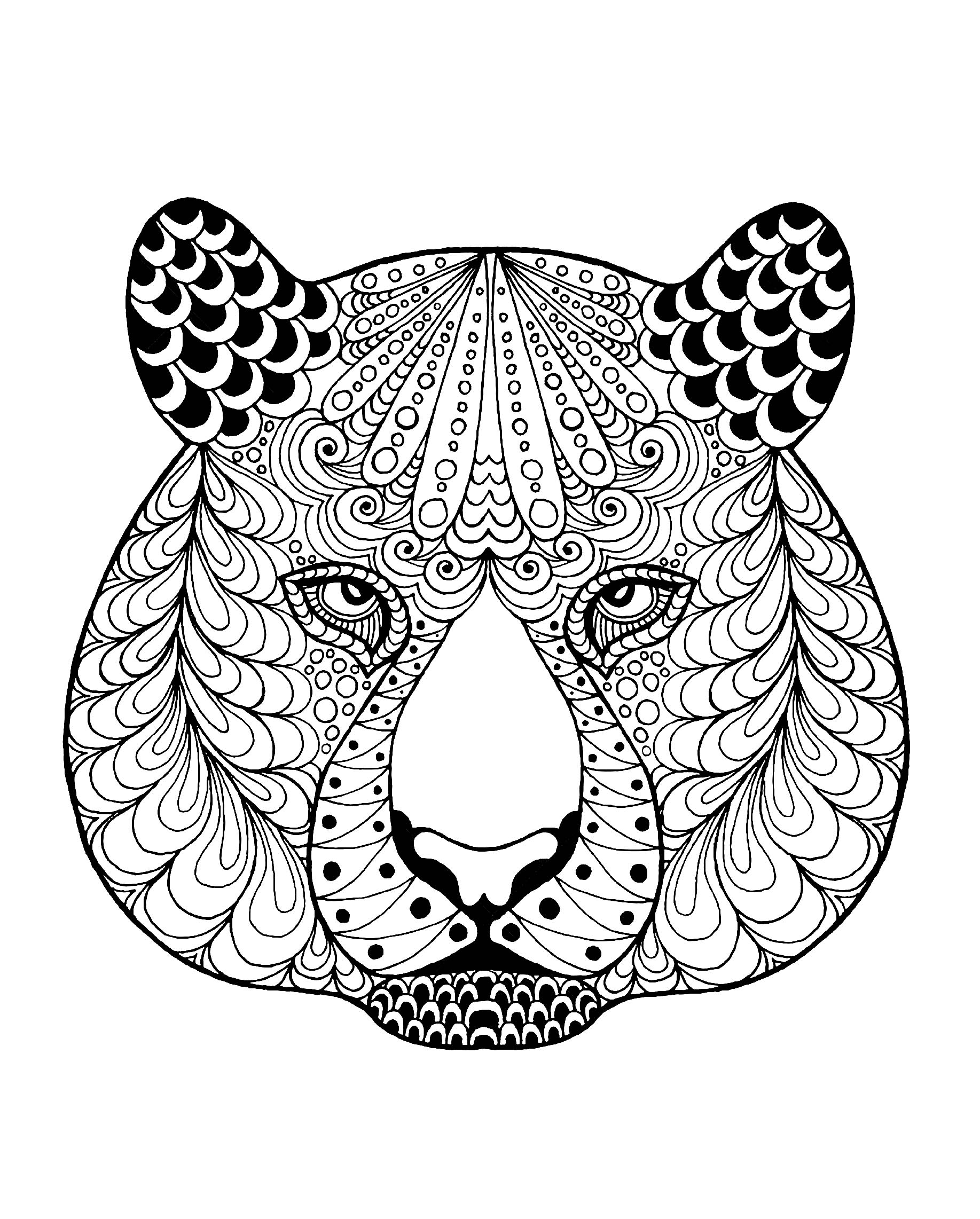 Tiger Coloring Pages Free Printable 73