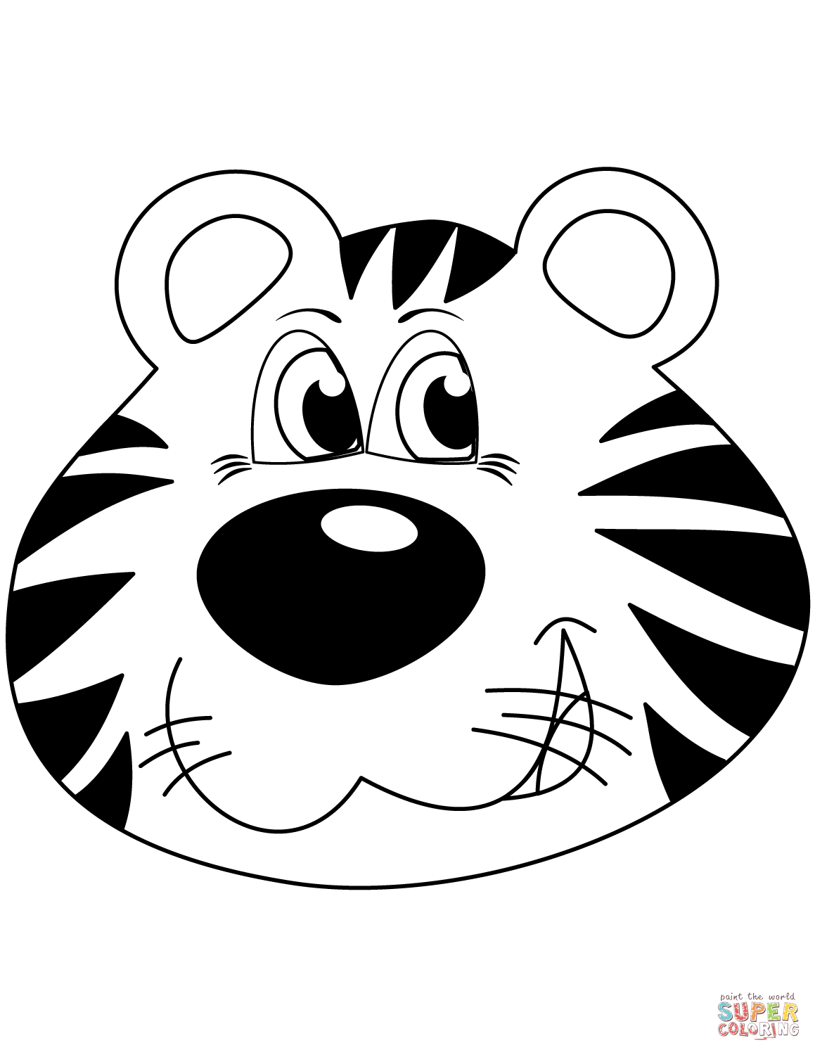 Tiger Coloring Pages Free Printable 88