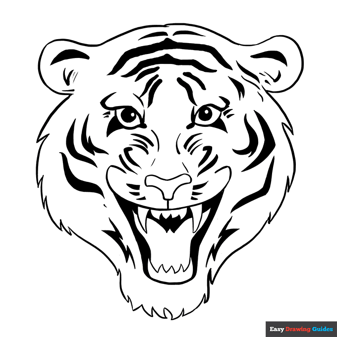 Tiger Coloring Pages Free Printable 91