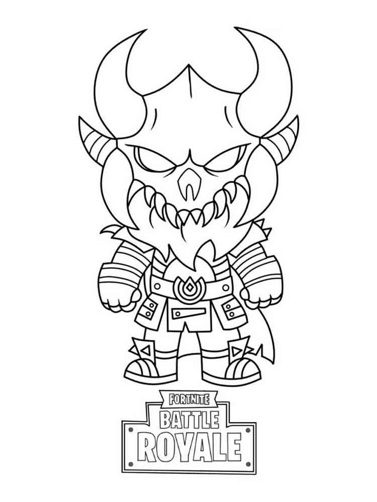 100+ Fortnite Coloring Pages for Gamers 10