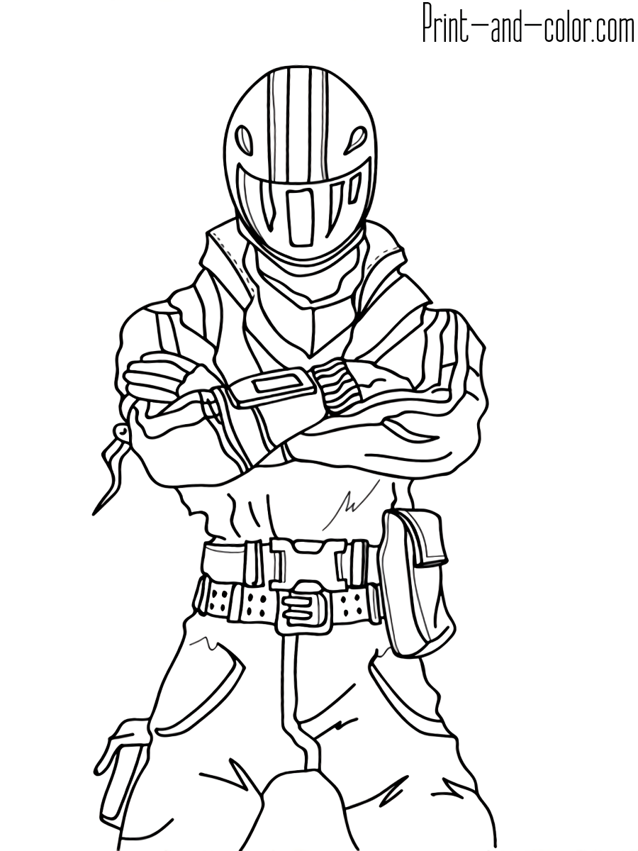 100+ Fortnite Coloring Pages for Gamers 103