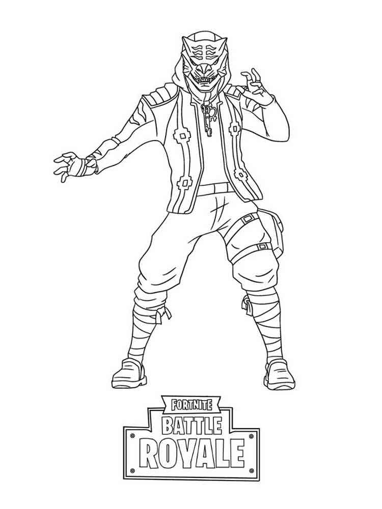 100+ Fortnite Coloring Pages for Gamers 104