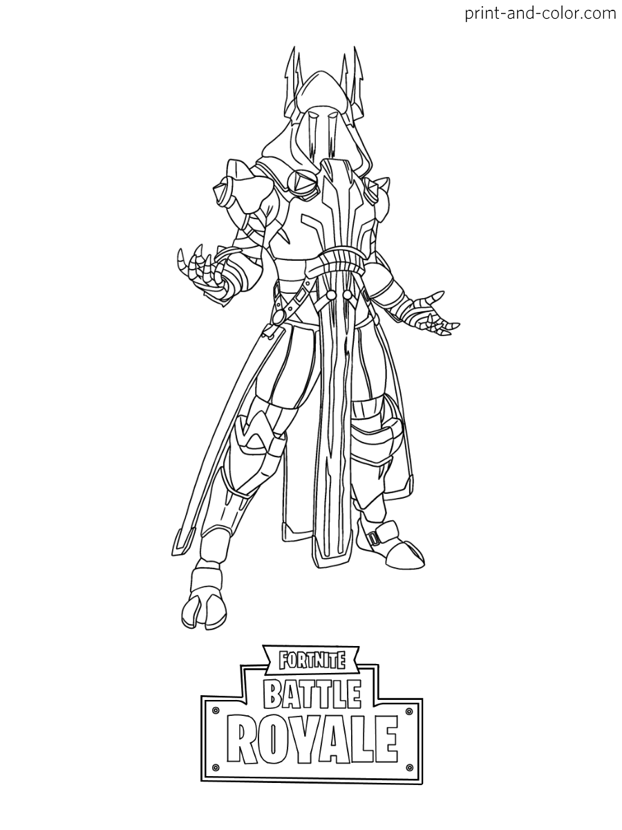 100+ Fortnite Coloring Pages for Gamers 111