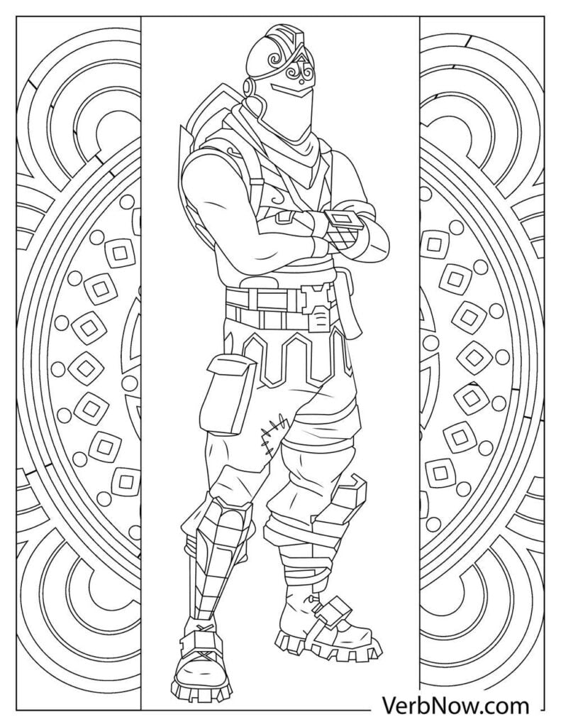 100+ Fortnite Coloring Pages for Gamers 114