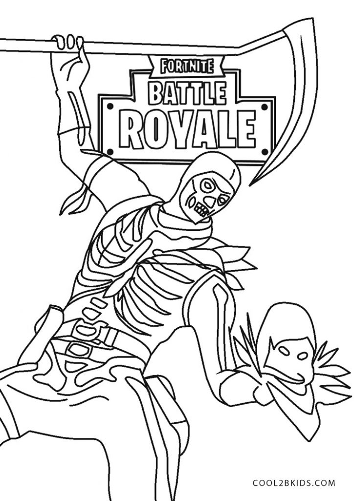 100+ Fortnite Coloring Pages for Gamers 116