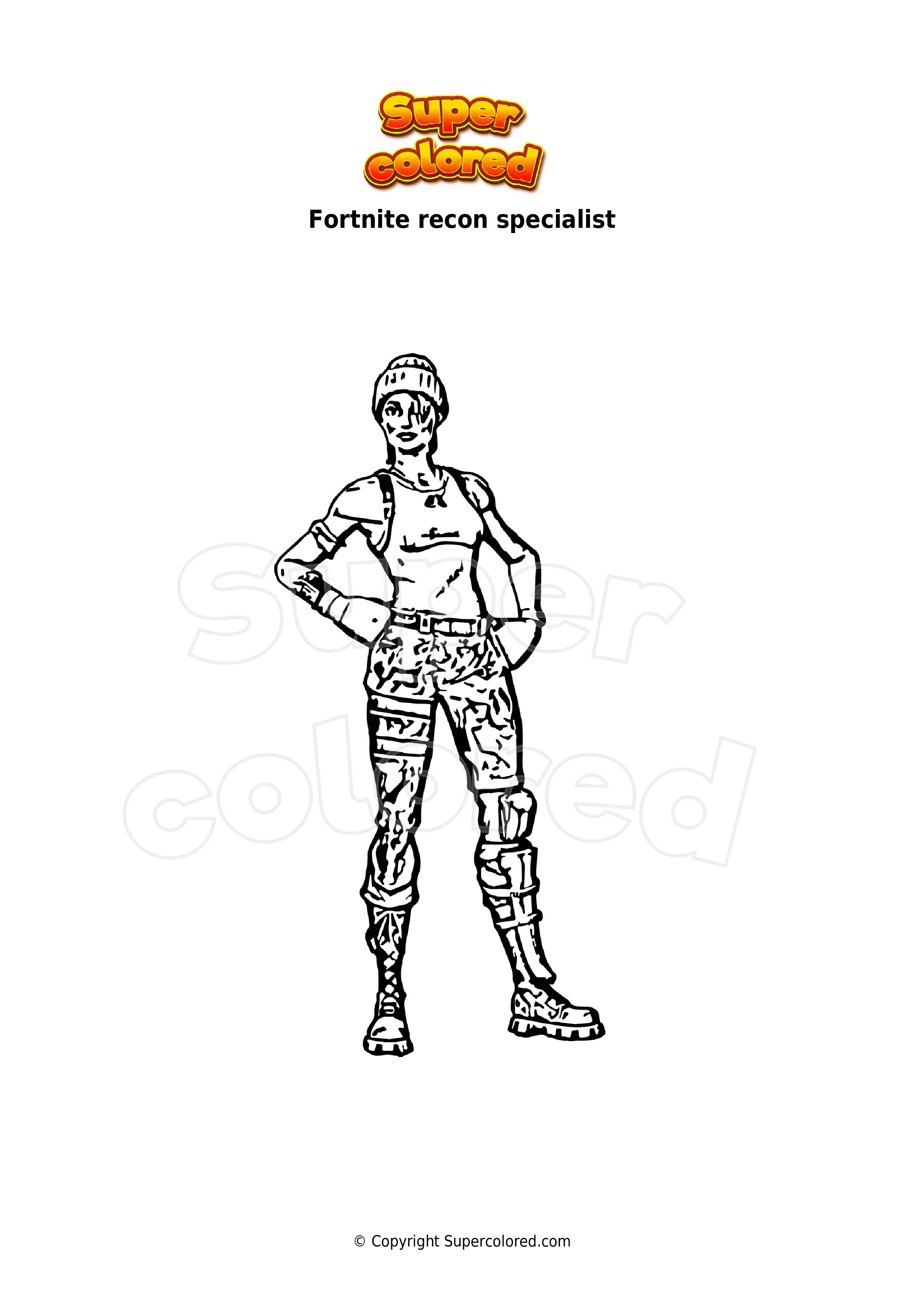 100+ Fortnite Coloring Pages for Gamers 119