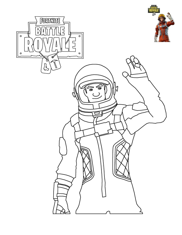 100+ Fortnite Coloring Pages for Gamers 121