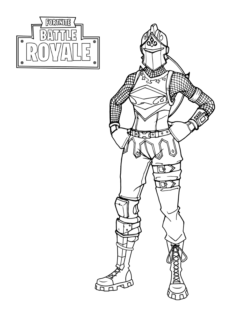 100+ Fortnite Coloring Pages for Gamers 128