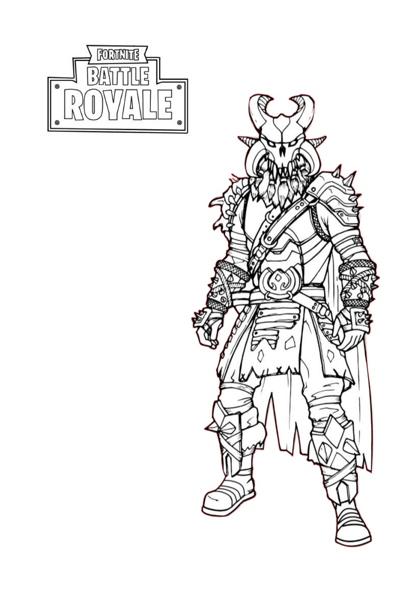 100+ Fortnite Coloring Pages for Gamers 130