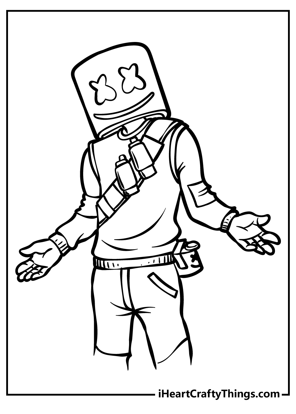 100+ Fortnite Coloring Pages for Gamers 133