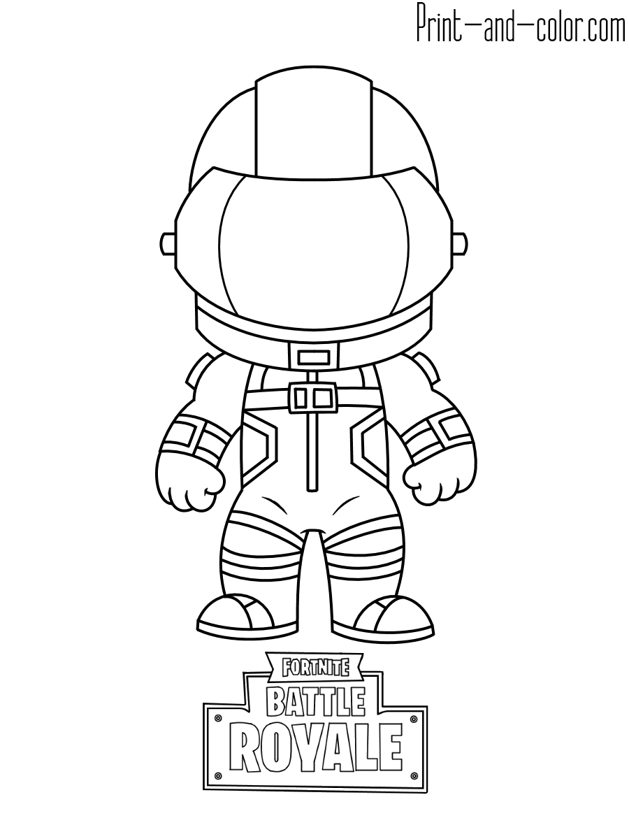 100+ Fortnite Coloring Pages for Gamers 145