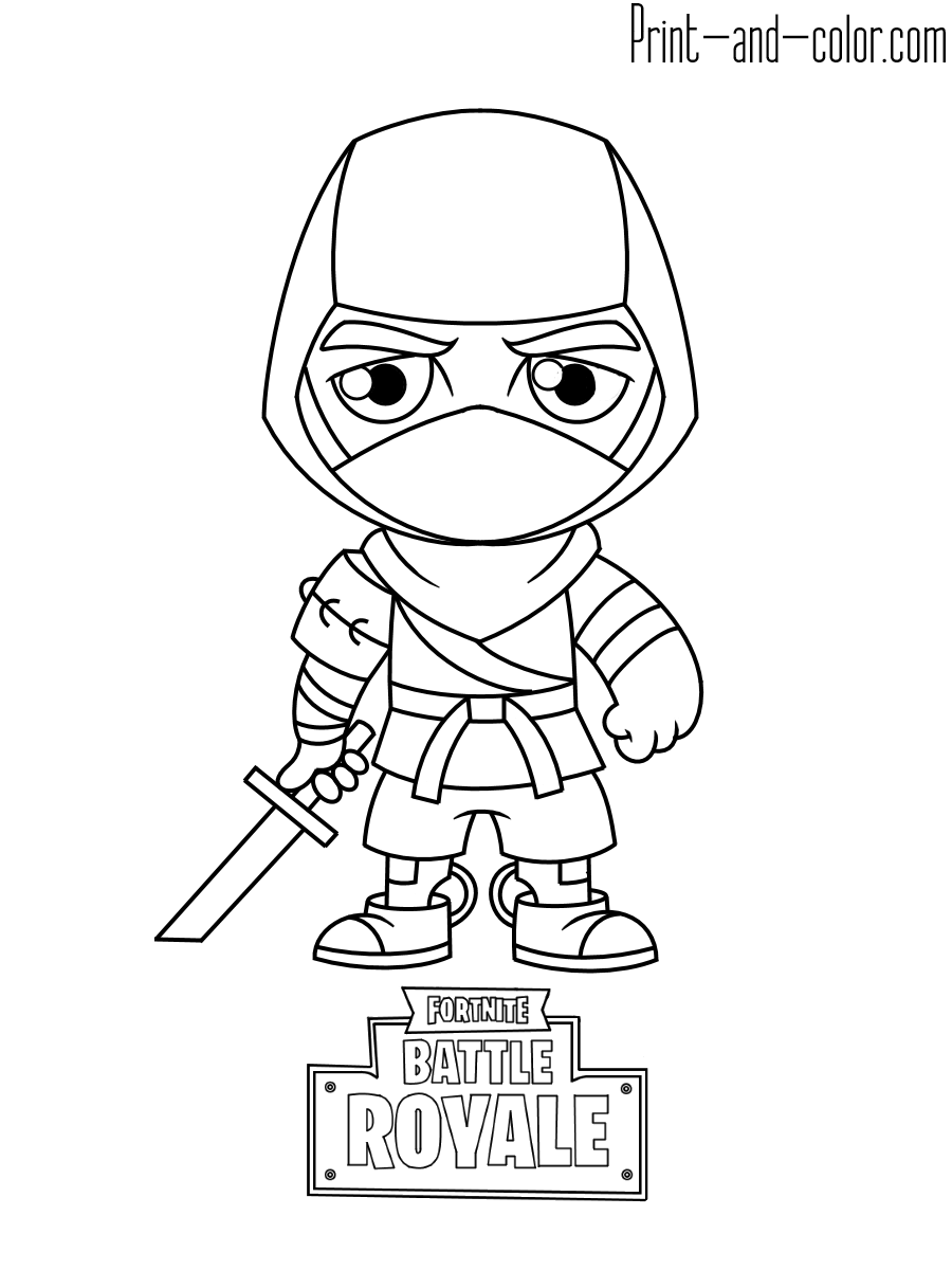 100+ Fortnite Coloring Pages for Gamers 148