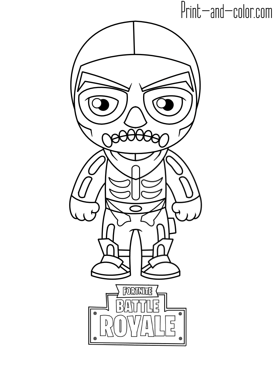 100+ Fortnite Coloring Pages for Gamers 15