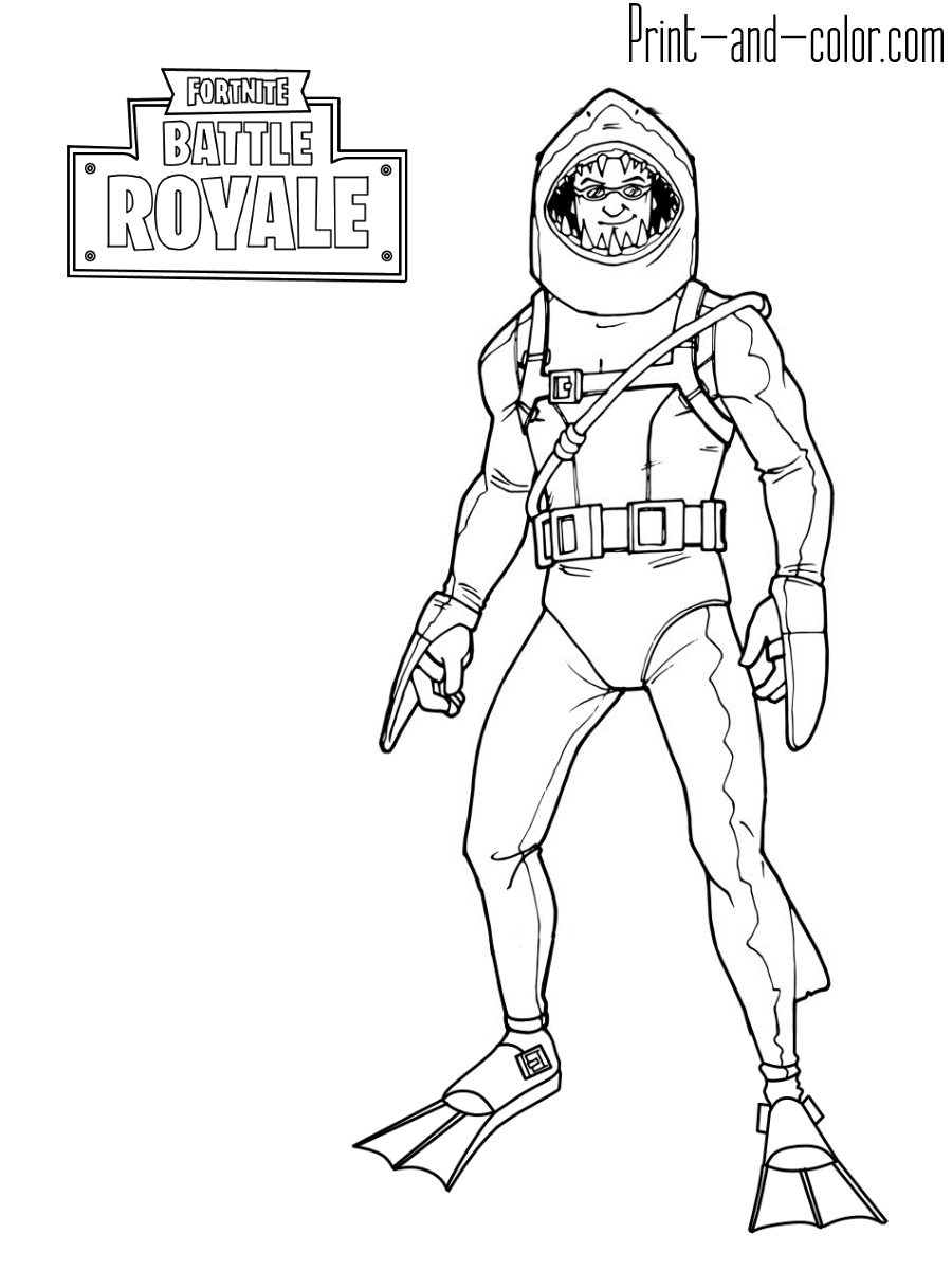 100+ Fortnite Coloring Pages for Gamers 150