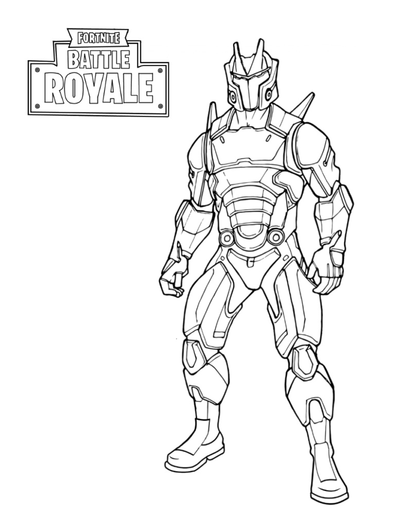 100+ Fortnite Coloring Pages for Gamers 153