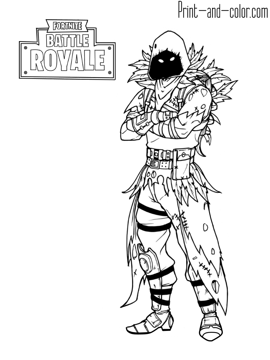 100+ Fortnite Coloring Pages for Gamers 173