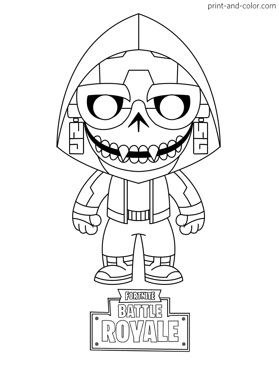 100+ Fortnite Coloring Pages for Gamers 176