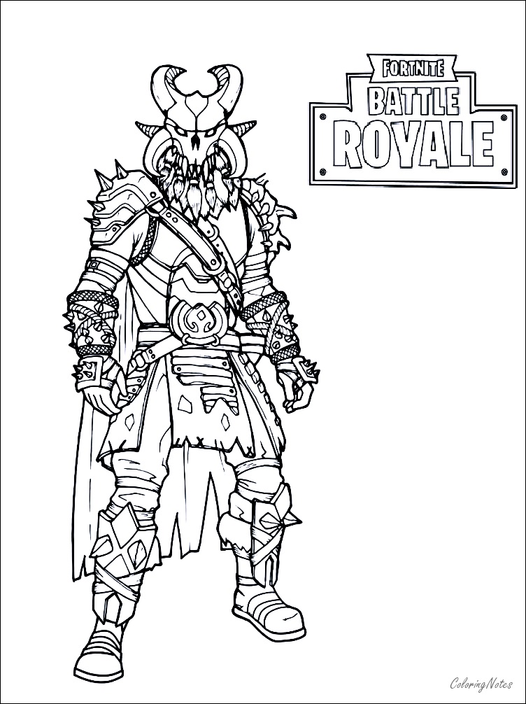 100+ Fortnite Coloring Pages for Gamers 177