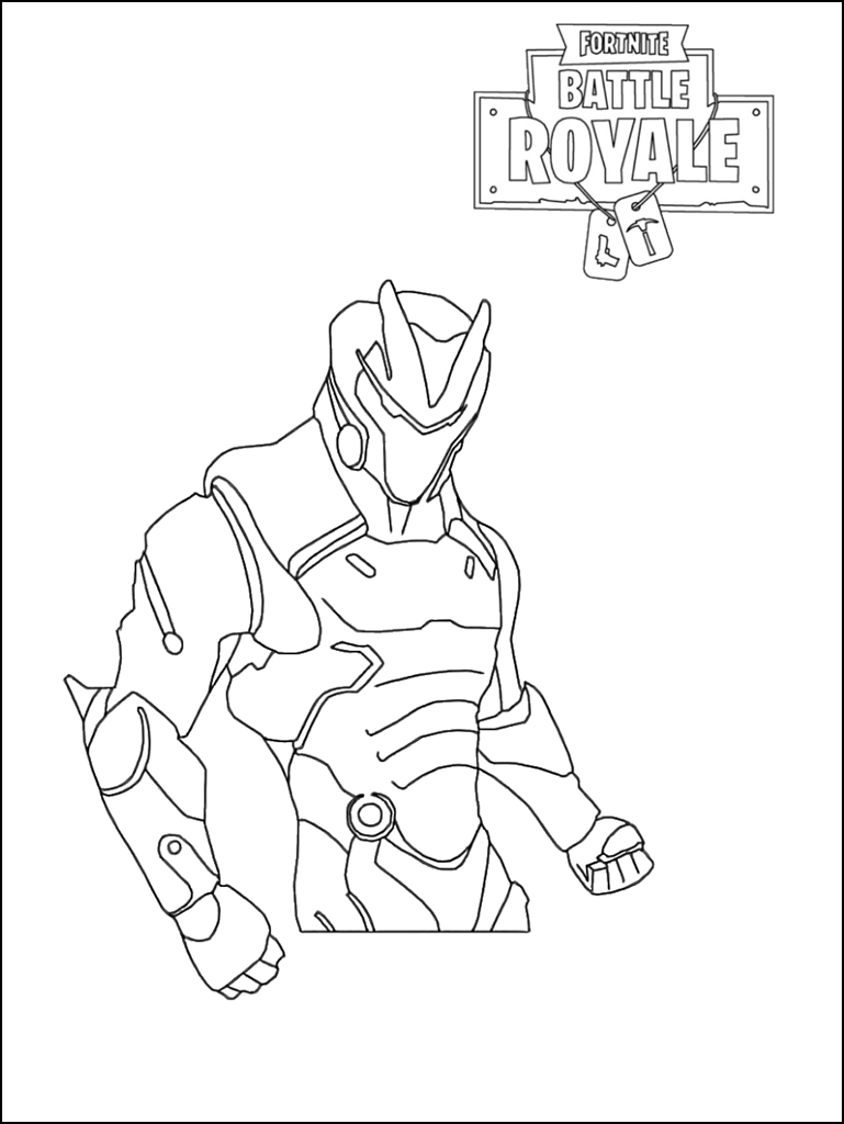 100+ Fortnite Coloring Pages for Gamers 183