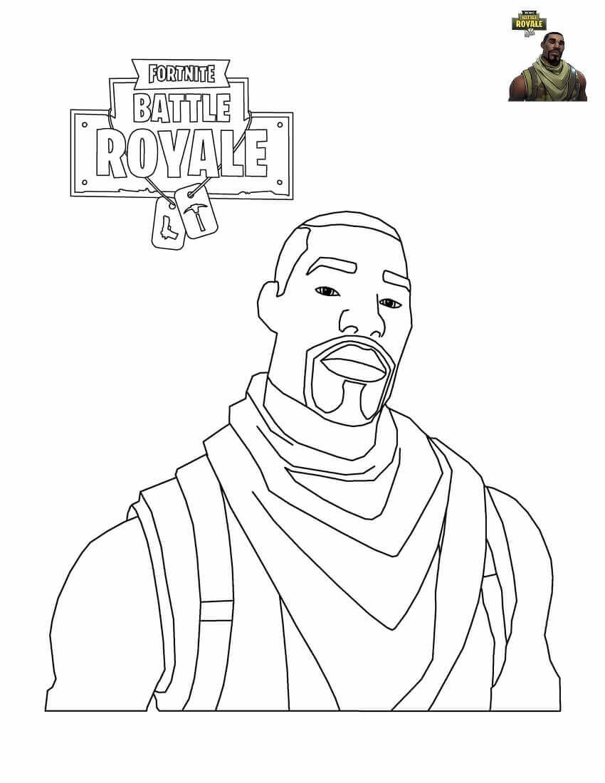 100+ Fortnite Coloring Pages for Gamers 20