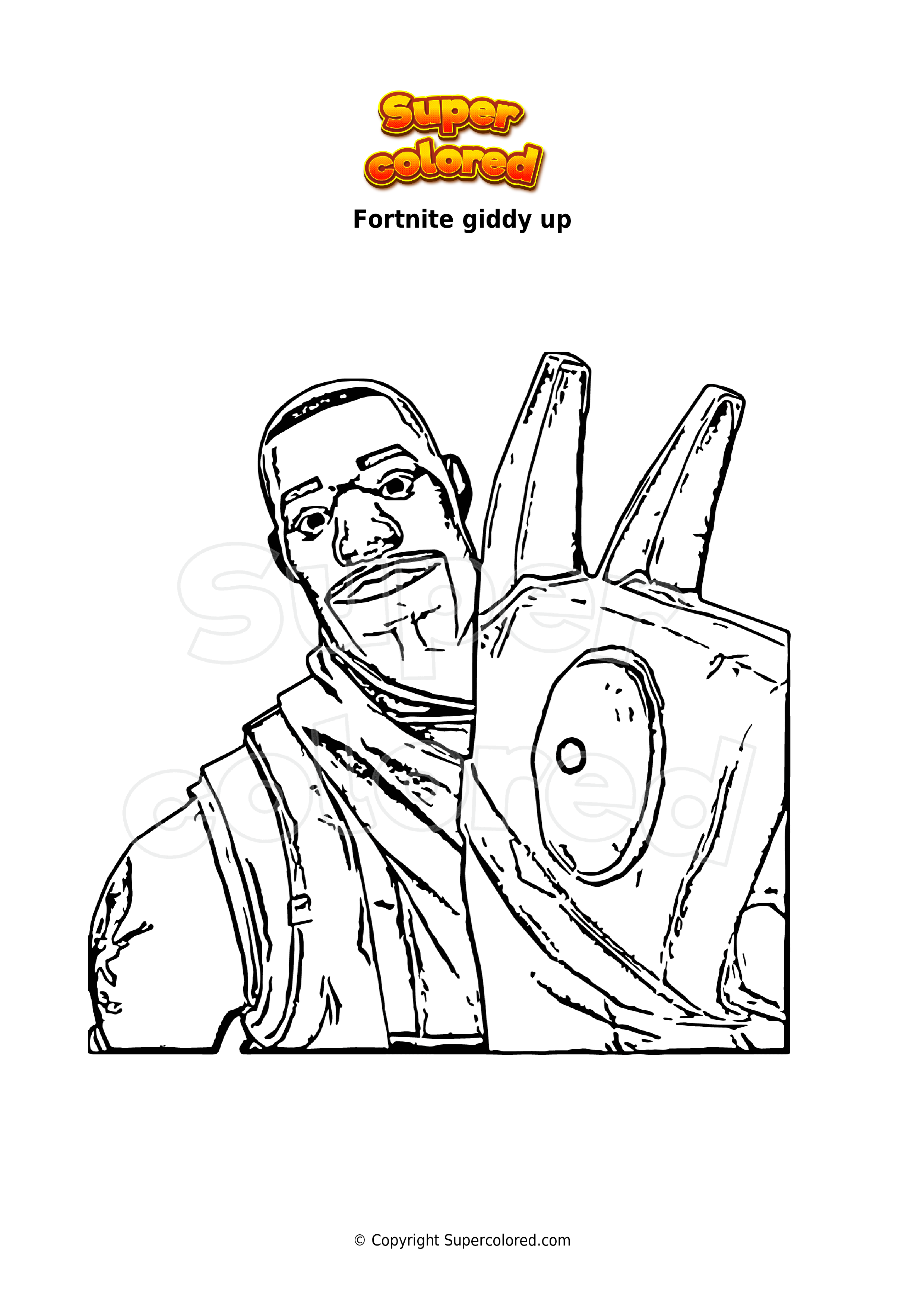 100+ Fortnite Coloring Pages for Gamers 24