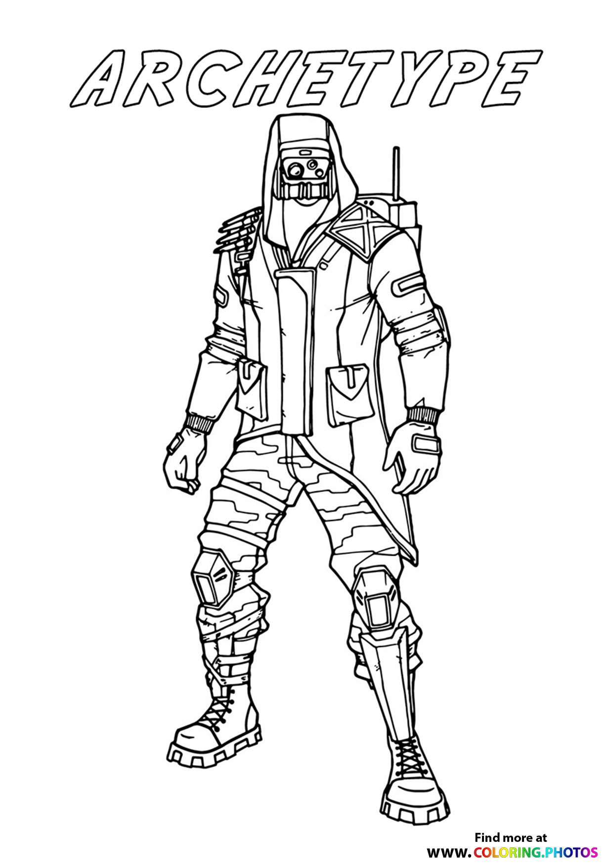 100+ Fortnite Coloring Pages for Gamers 36