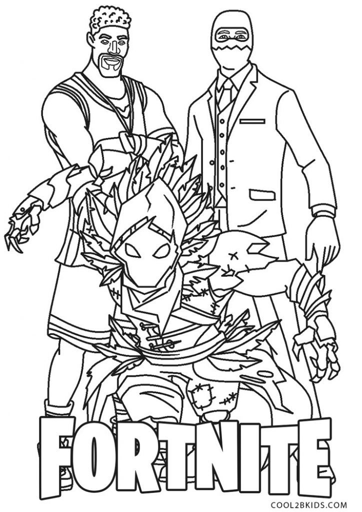 100+ Fortnite Coloring Pages for Gamers 43