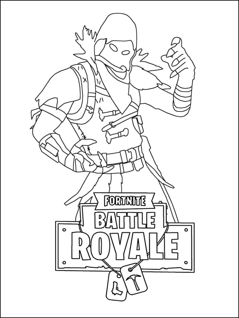 100+ Fortnite Coloring Pages for Gamers 5