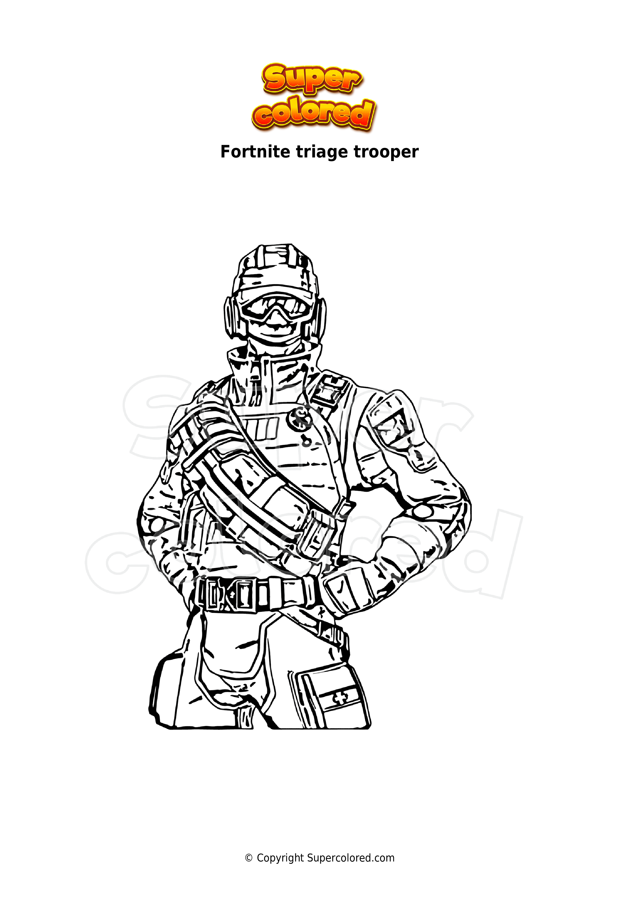 100+ Fortnite Coloring Pages for Gamers 52