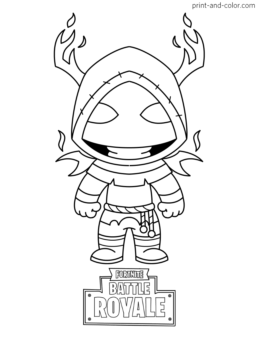 100+ Fortnite Coloring Pages for Gamers 67