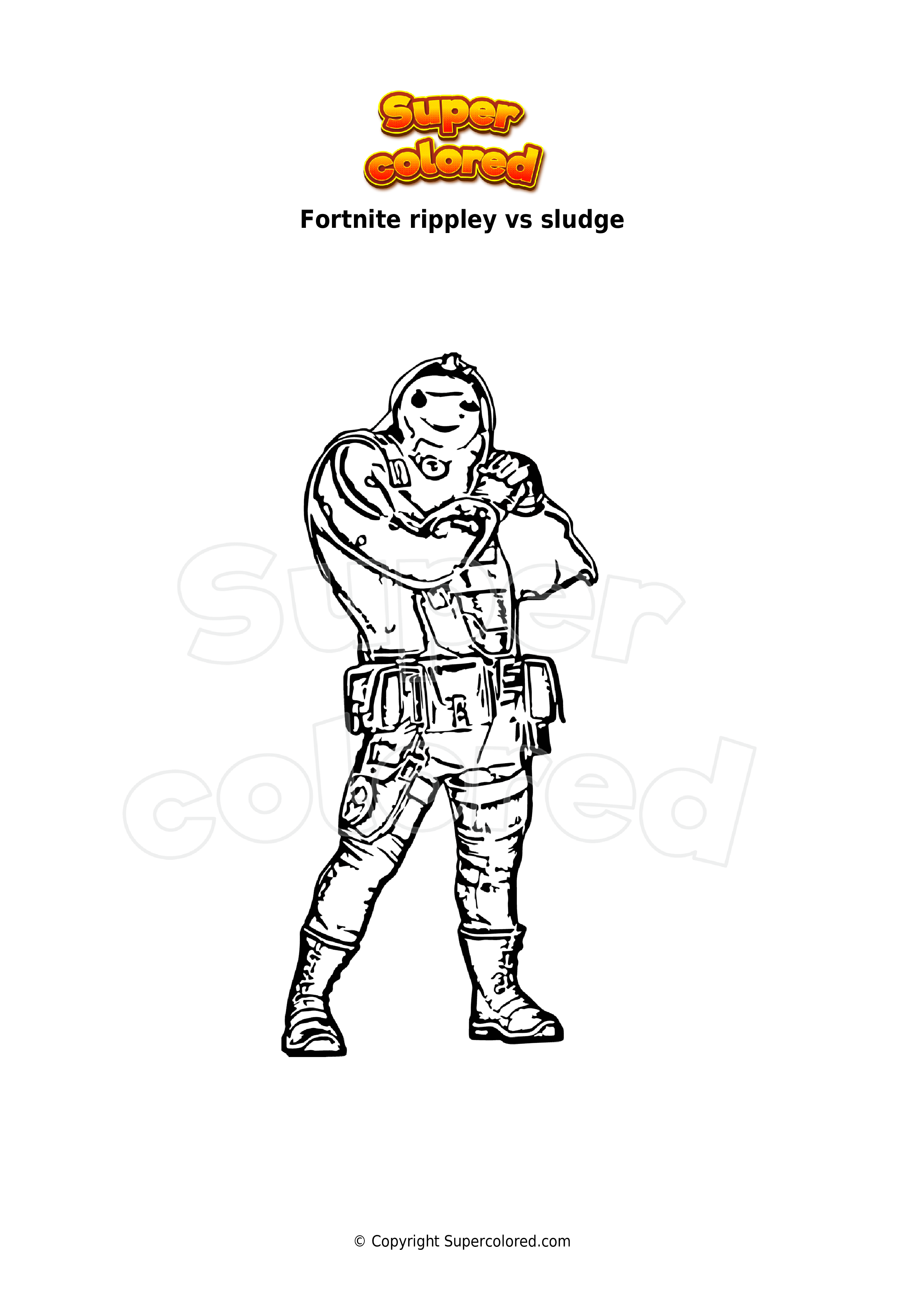 100+ Fortnite Coloring Pages for Gamers 75