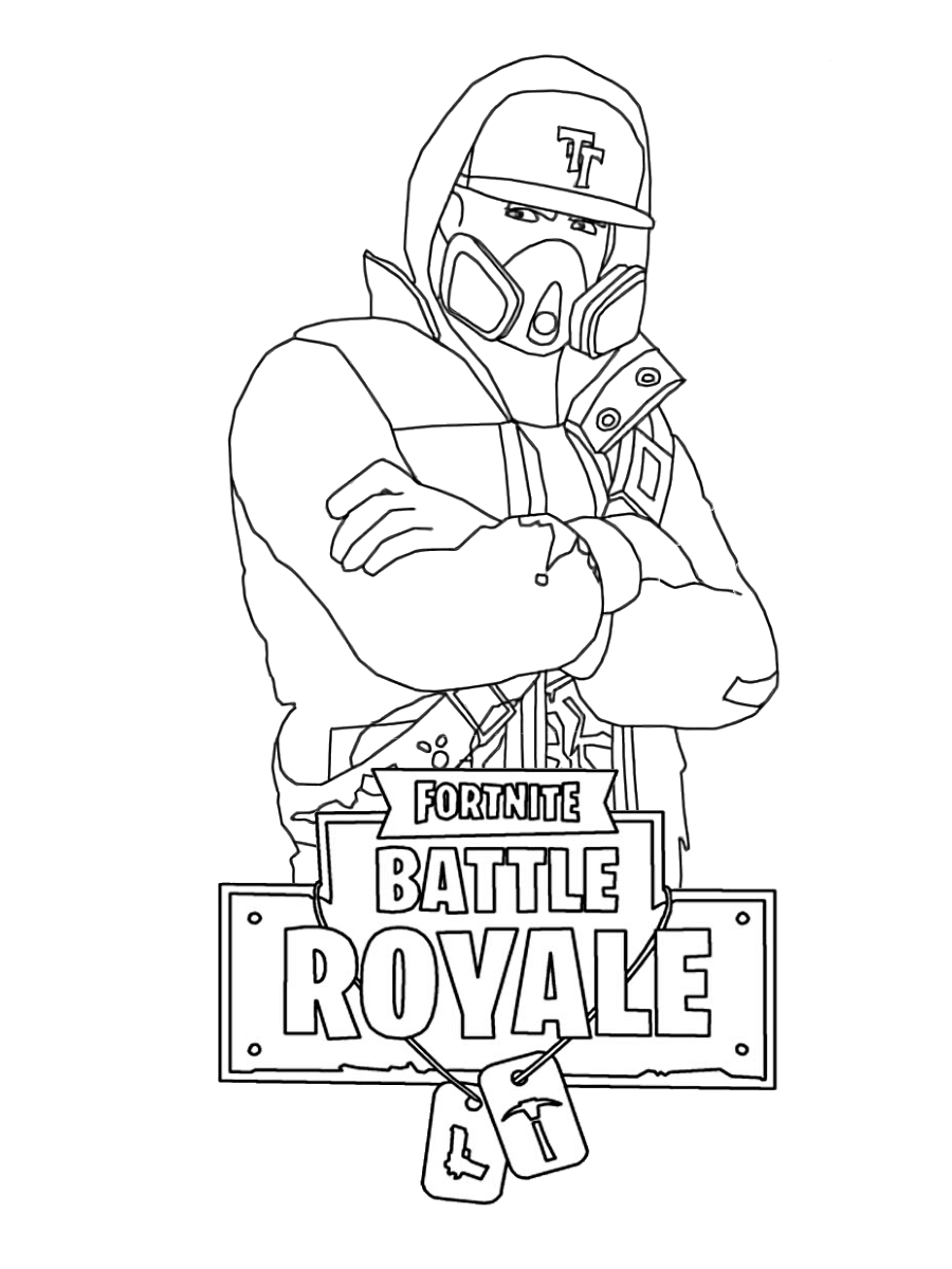 100+ Fortnite Coloring Pages for Gamers 79