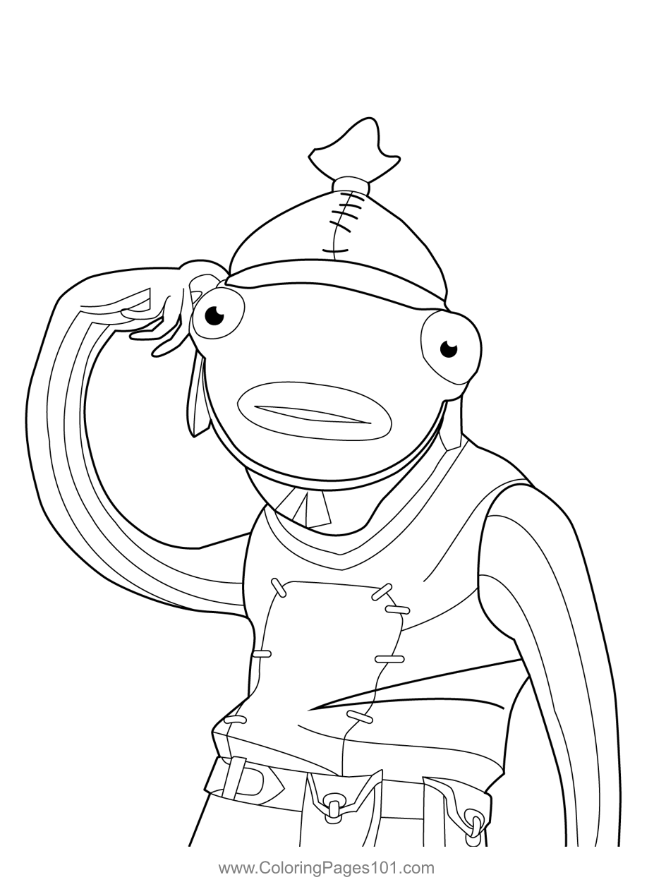 100+ Fortnite Coloring Pages for Gamers 87