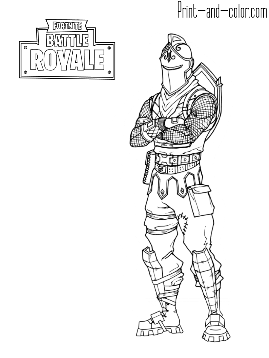 100+ Fortnite Coloring Pages for Gamers 9