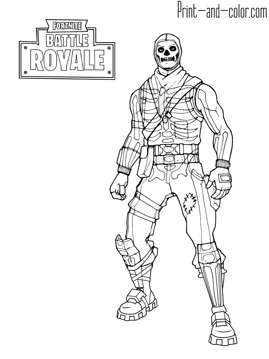 100+ Fortnite Coloring Pages for Gamers 94