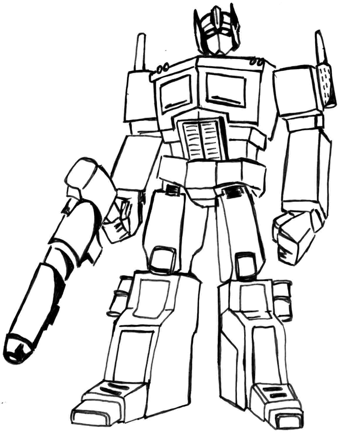 100+ Transformers Coloring Pages 14