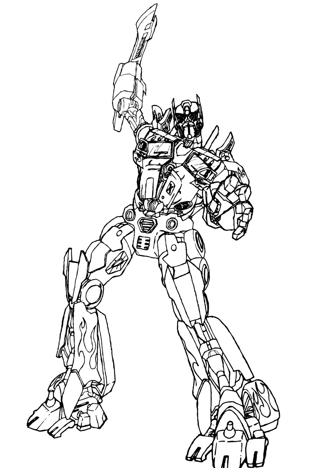 100+ Transformers Coloring Pages 15