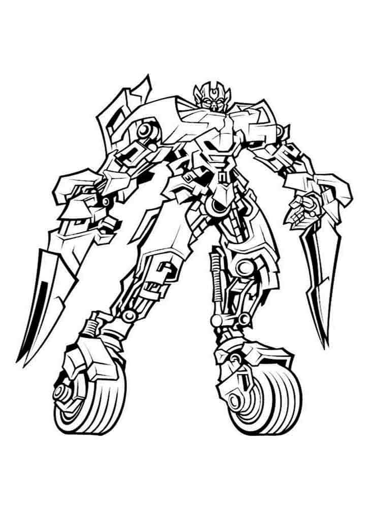 100+ Transformers Coloring Pages 17