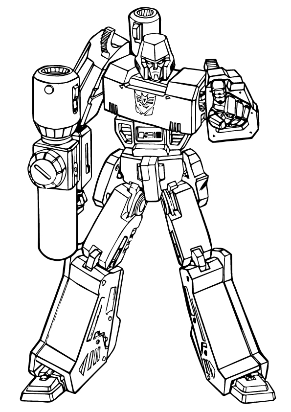 100+ Transformers Coloring Pages 20