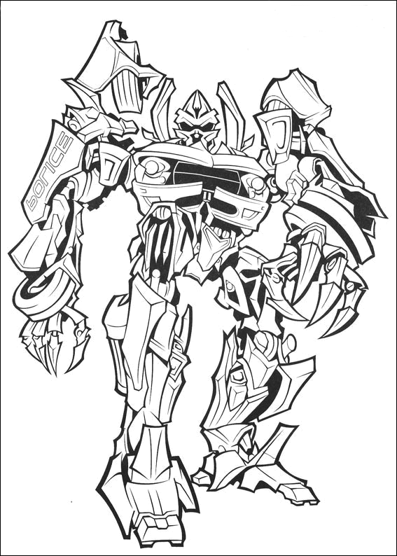 100+ Transformers Coloring Pages 21