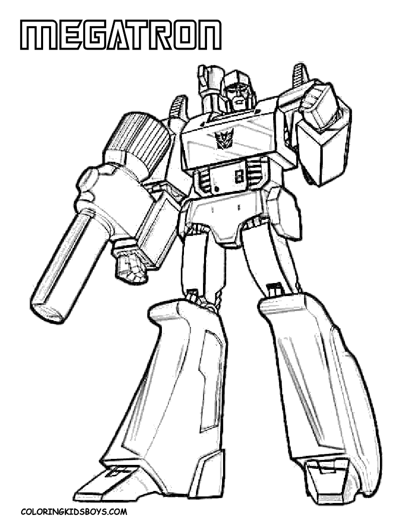 100+ Transformers Coloring Pages 23