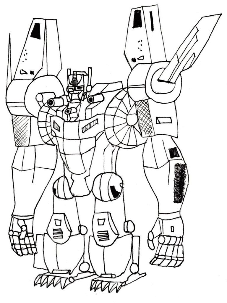 100+ Transformers Coloring Pages 41