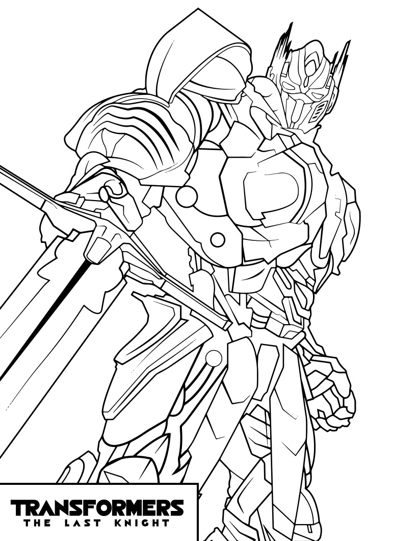 100+ Transformers Coloring Pages 42