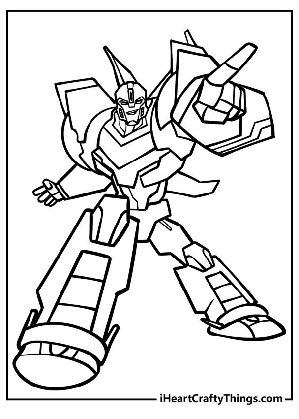 100+ Transformers Coloring Pages 45