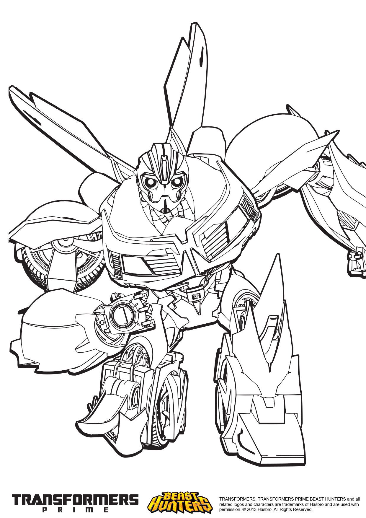 100+ Transformers Coloring Pages 47