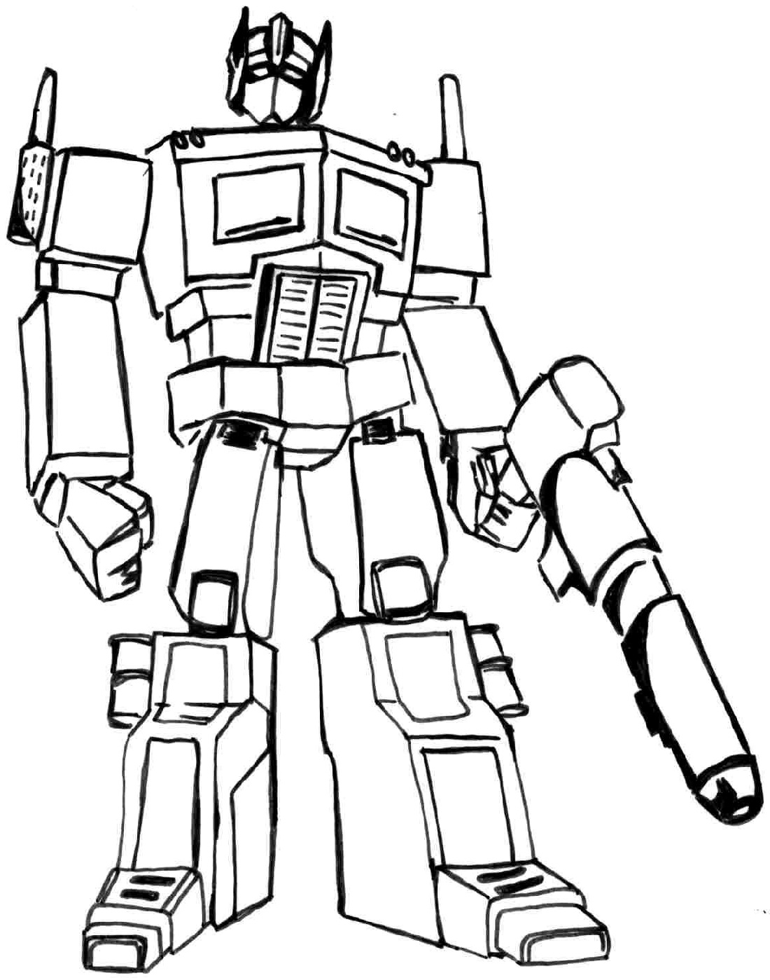 100+ Transformers Coloring Pages 5